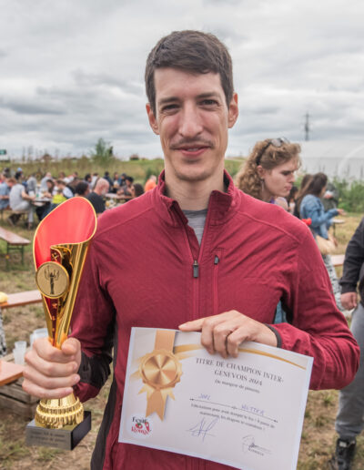 Champion du mangeur de piment 2024